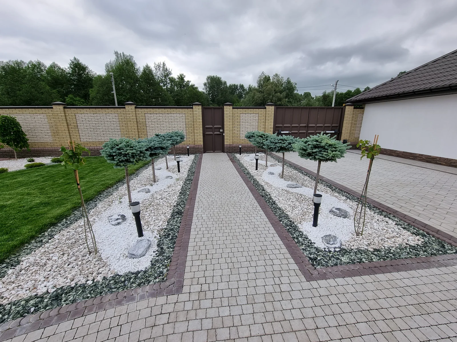 Landscape maintenance project in Kelowna, BC — EcoForest