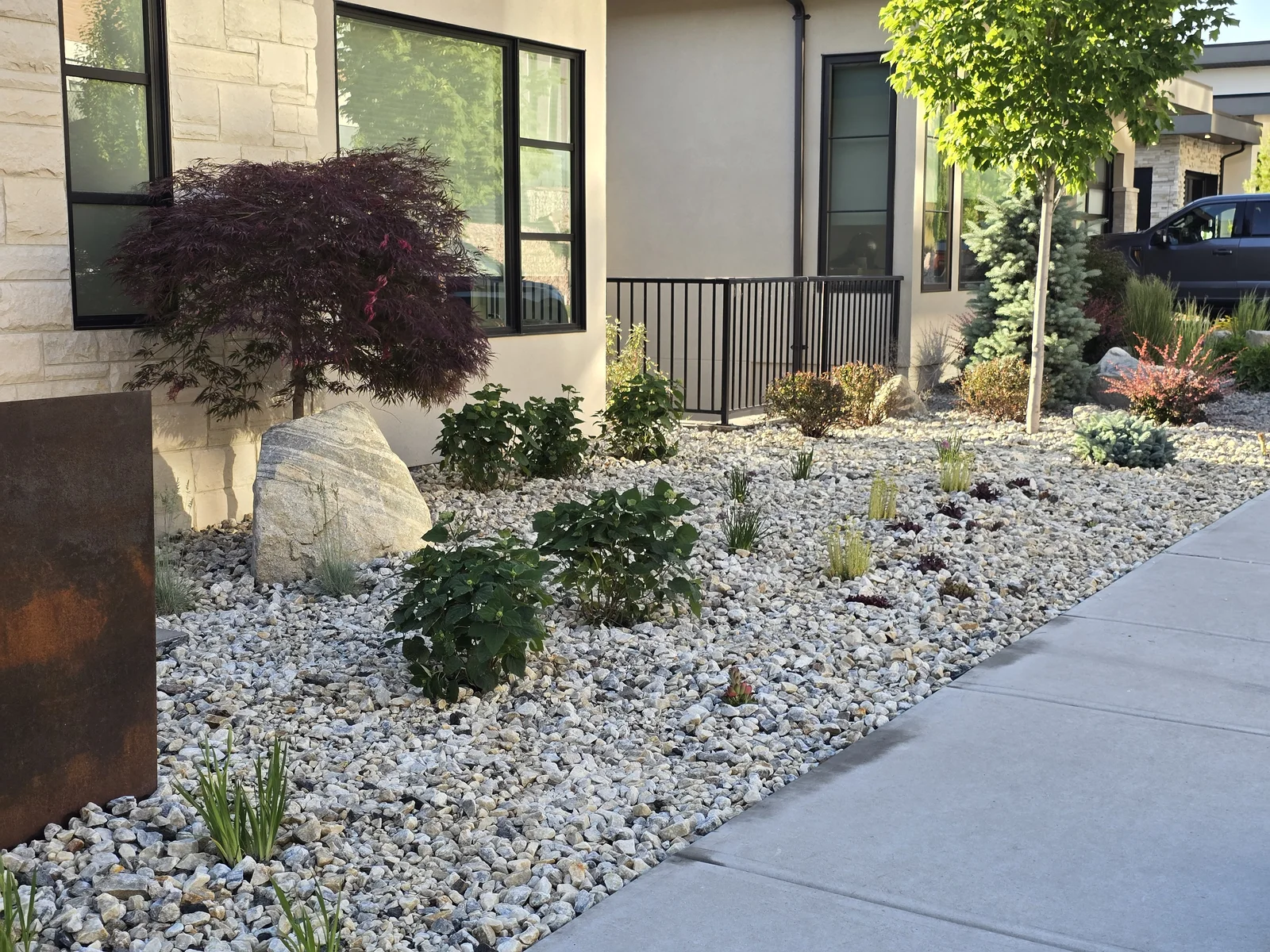 Landscape maintenance project in Kelowna, BC — EcoForest